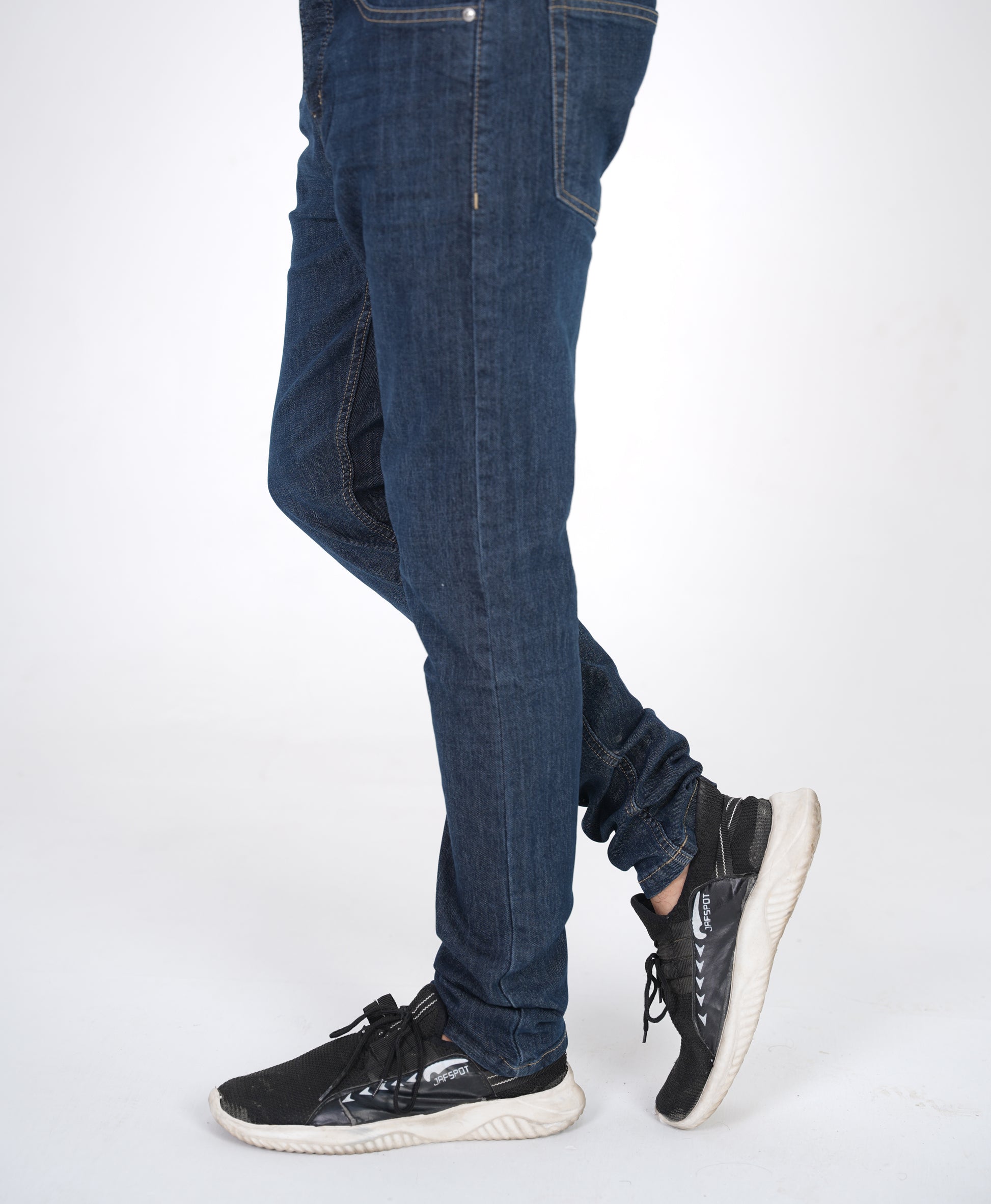 Dark Blue Straight Fit Denim