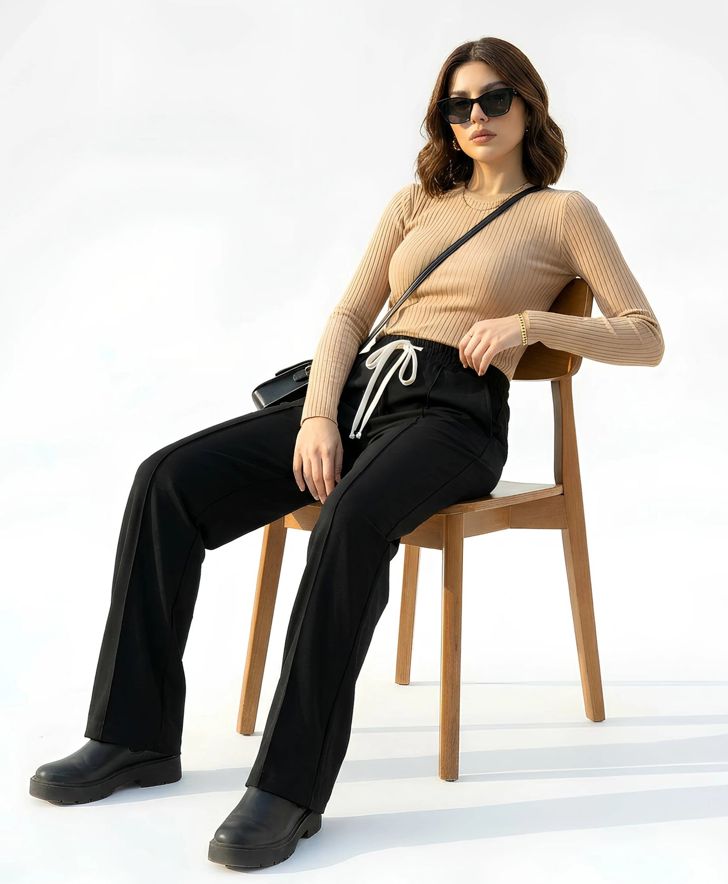 Women’s Wide Leg Lounge Trouser – Soft Comfort Fit