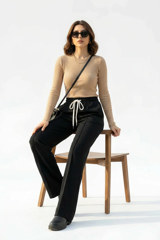 Women’s Wide Leg Lounge Trouser – Soft Comfort Fit