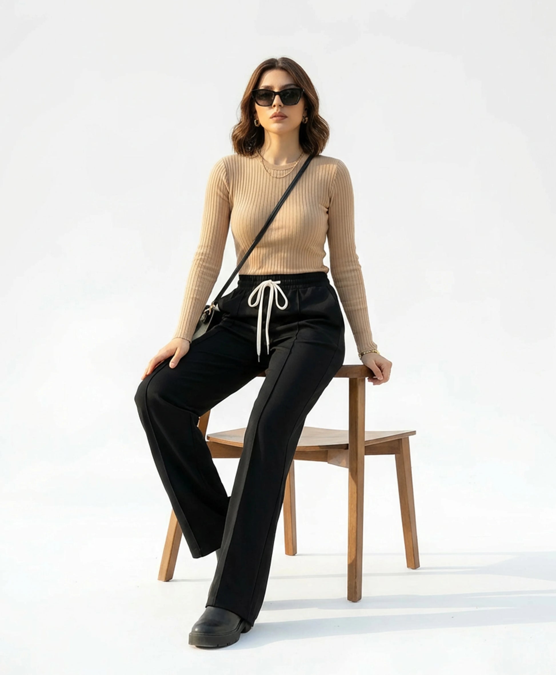 Women’s Wide Leg Lounge Trouser – Soft Comfort Fit