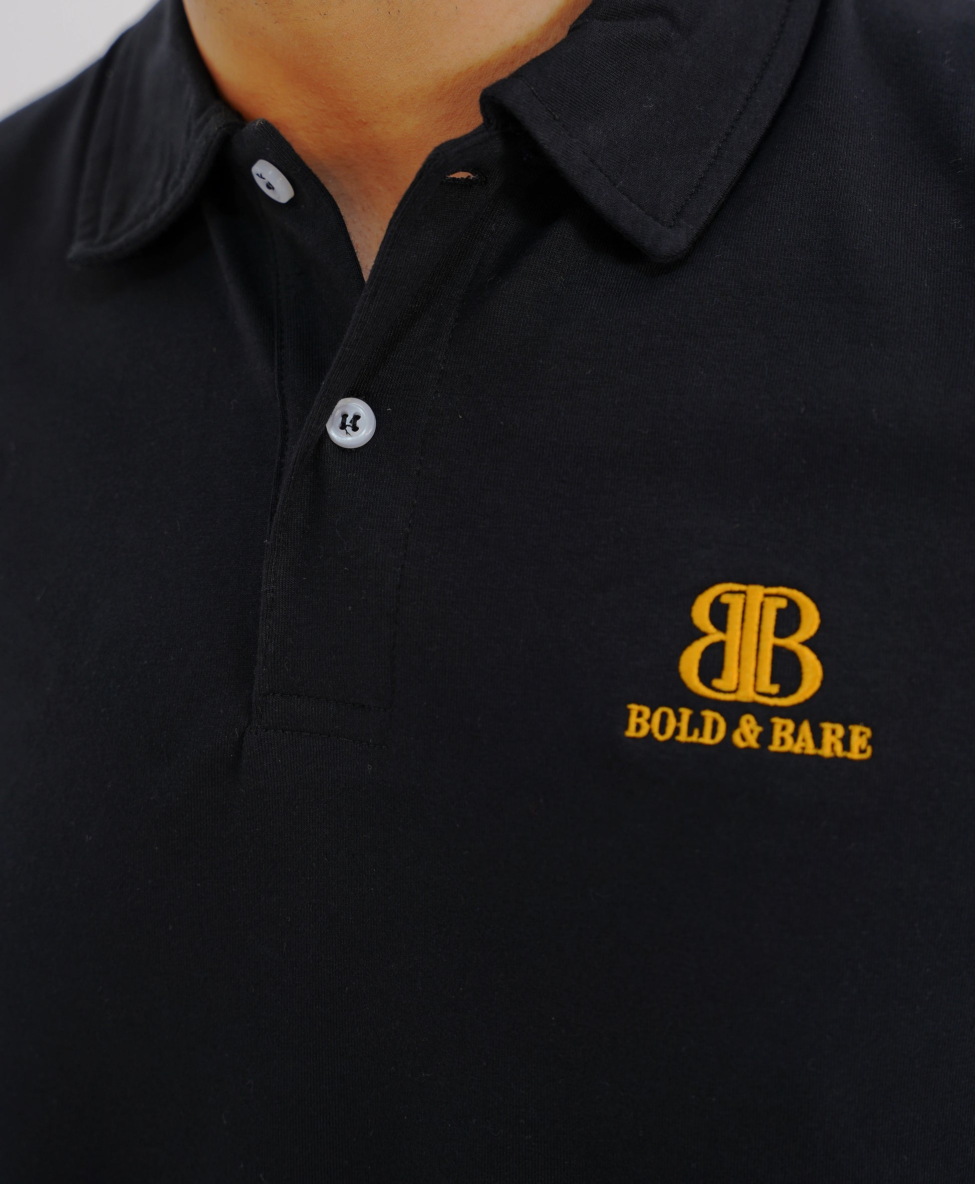 Carbon Noir Premium Men’s Polo