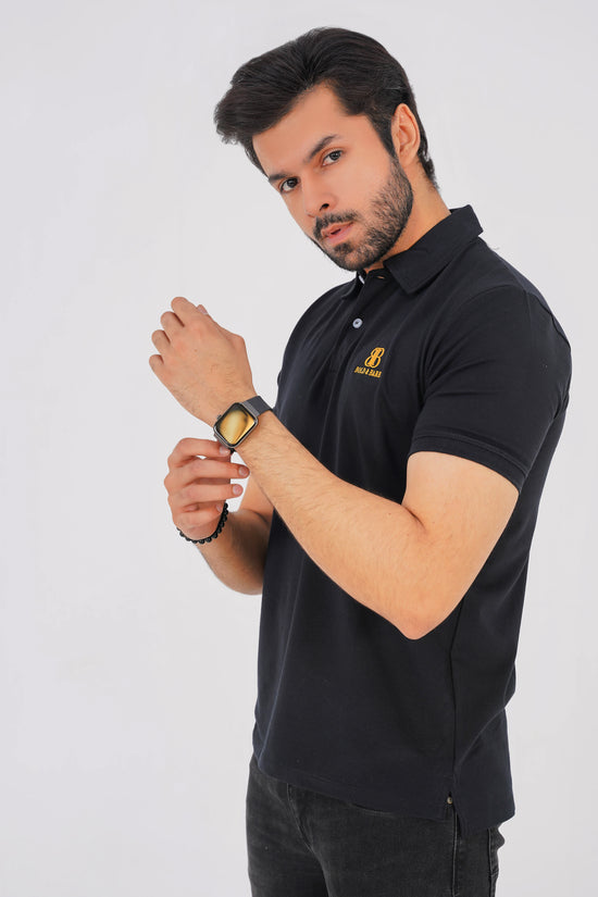 Carbon Noir Premium Men’s Polo