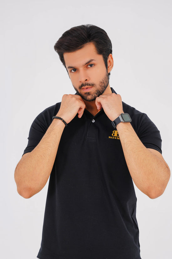 Carbon Noir Premium Men’s Polo