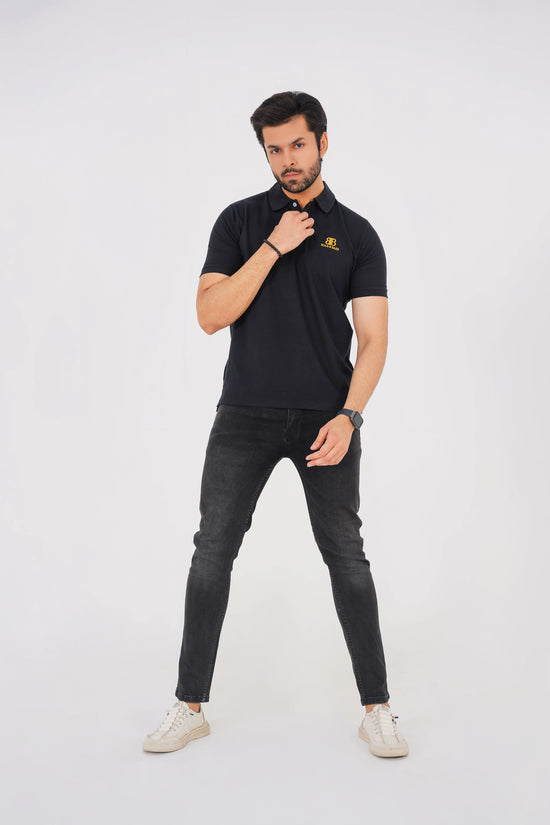 Carbon Noir Premium Men’s Polo