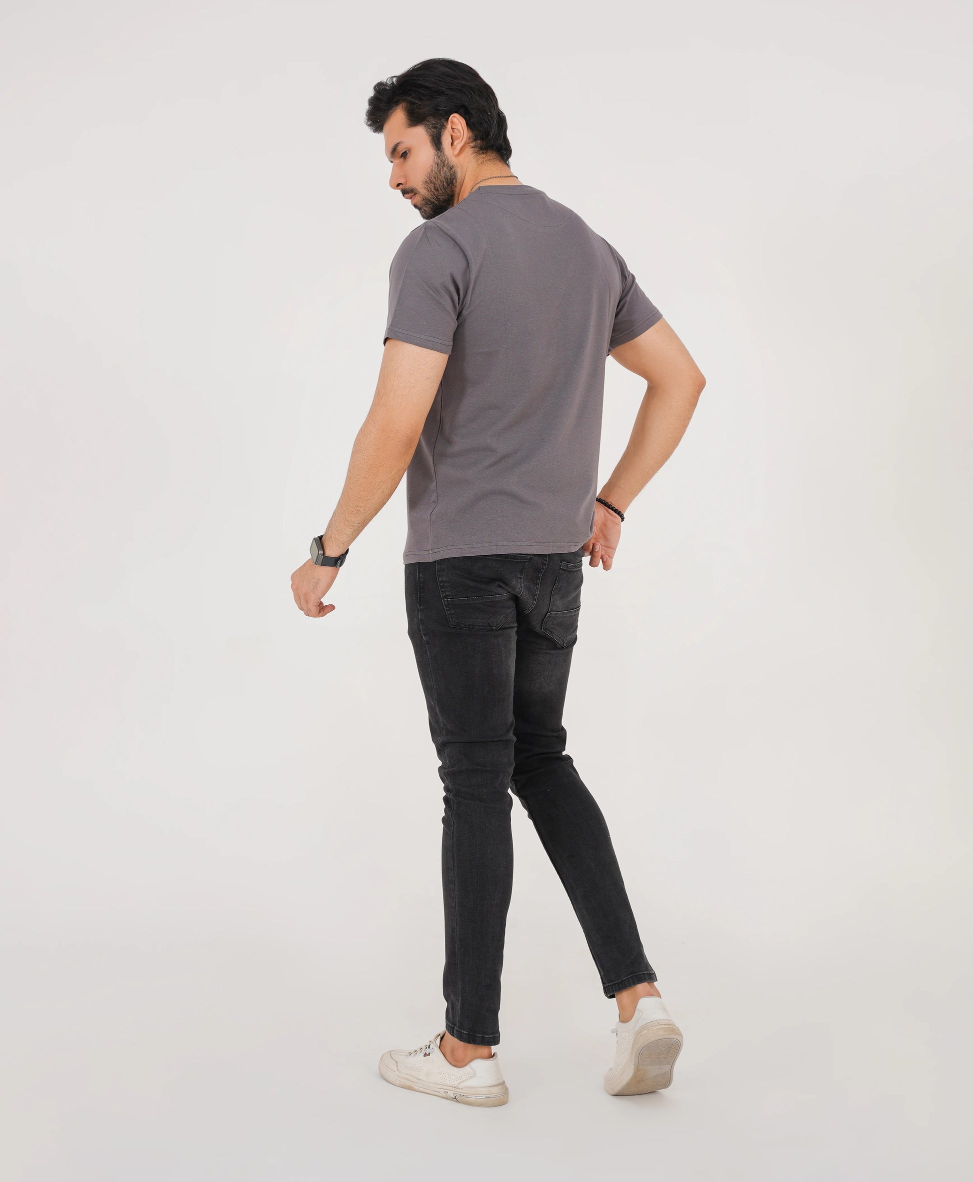 Slate Smoke Men’s Crew Neck Tee