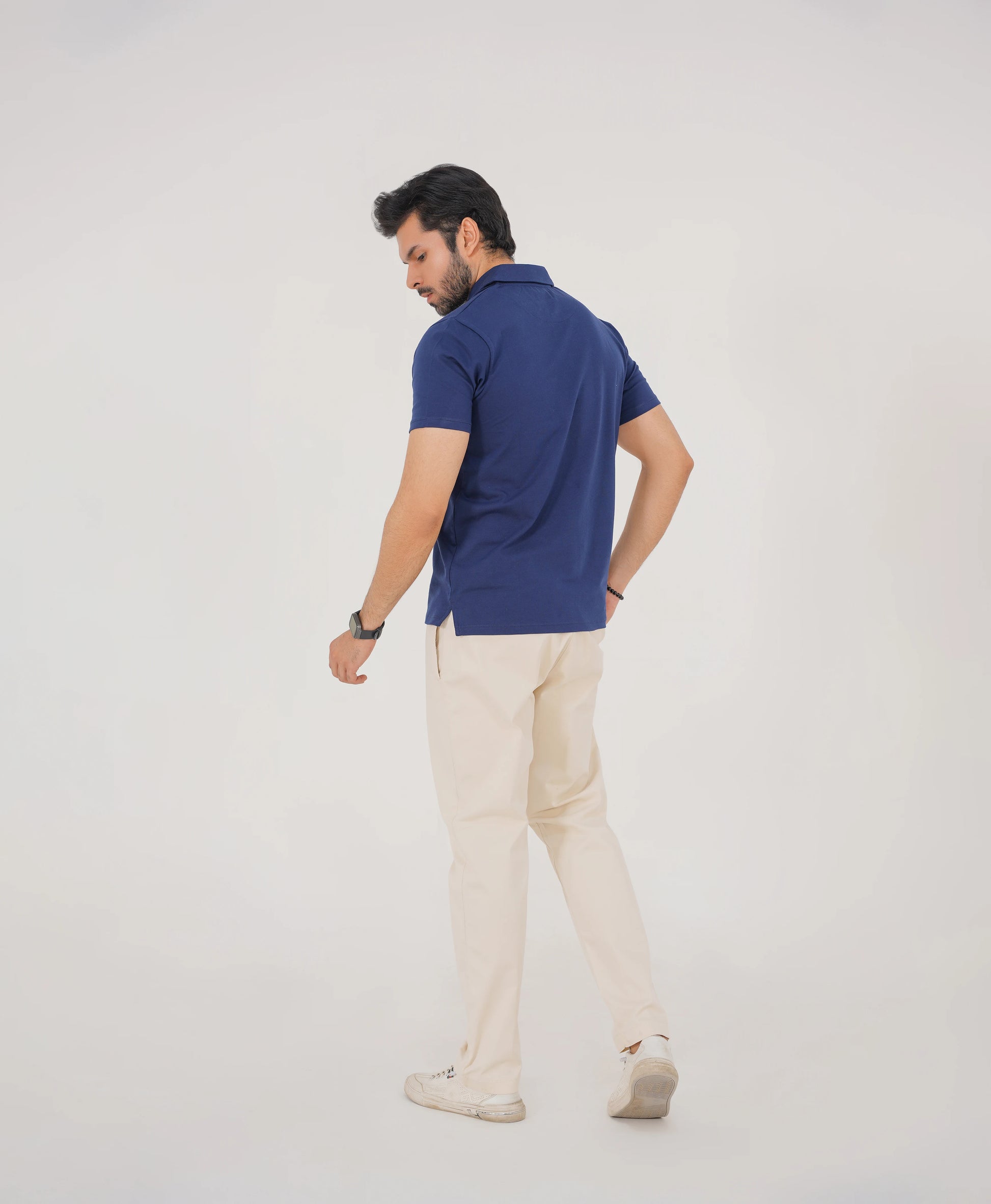 Midnight Valor Premium Zip Polo – Signature Edition