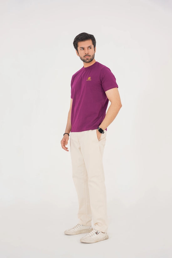 Bold Mulberry Men’s Crew Neck Tee