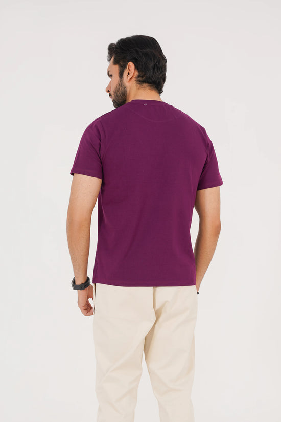 Bold Mulberry Men’s Crew Neck Tee