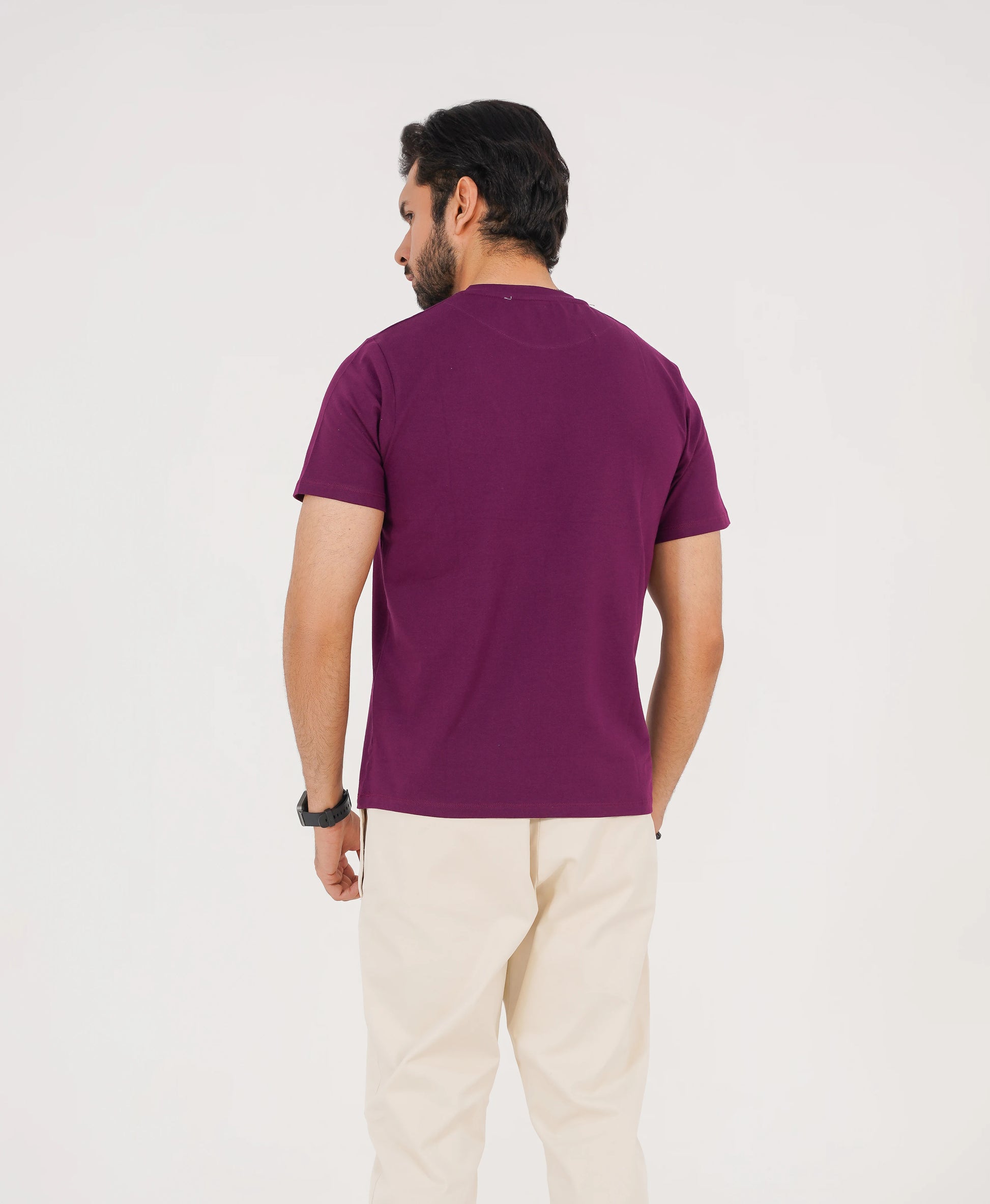 Bold Mulberry Men’s Crew Neck Tee