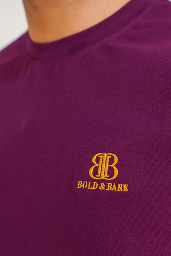 Bold Mulberry Men’s Crew Neck Tee