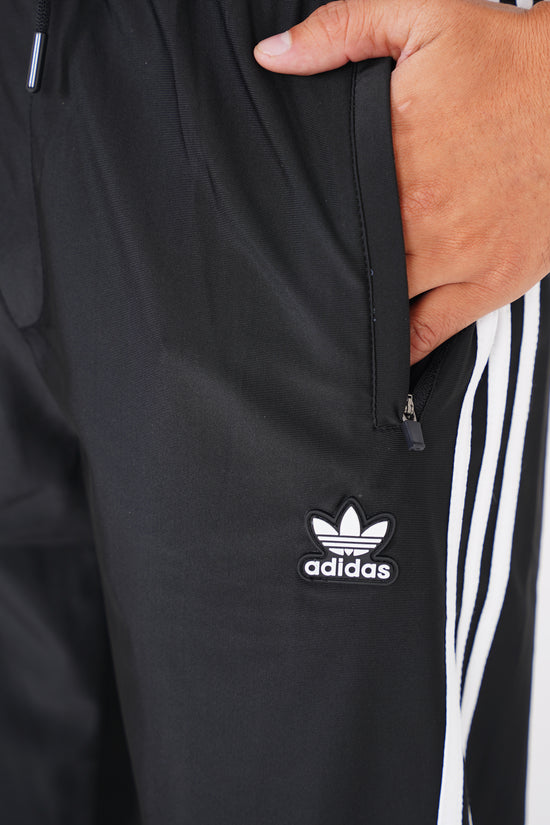 Men’s Black Sport Stripe Trouser – Gym & Casual Activewear