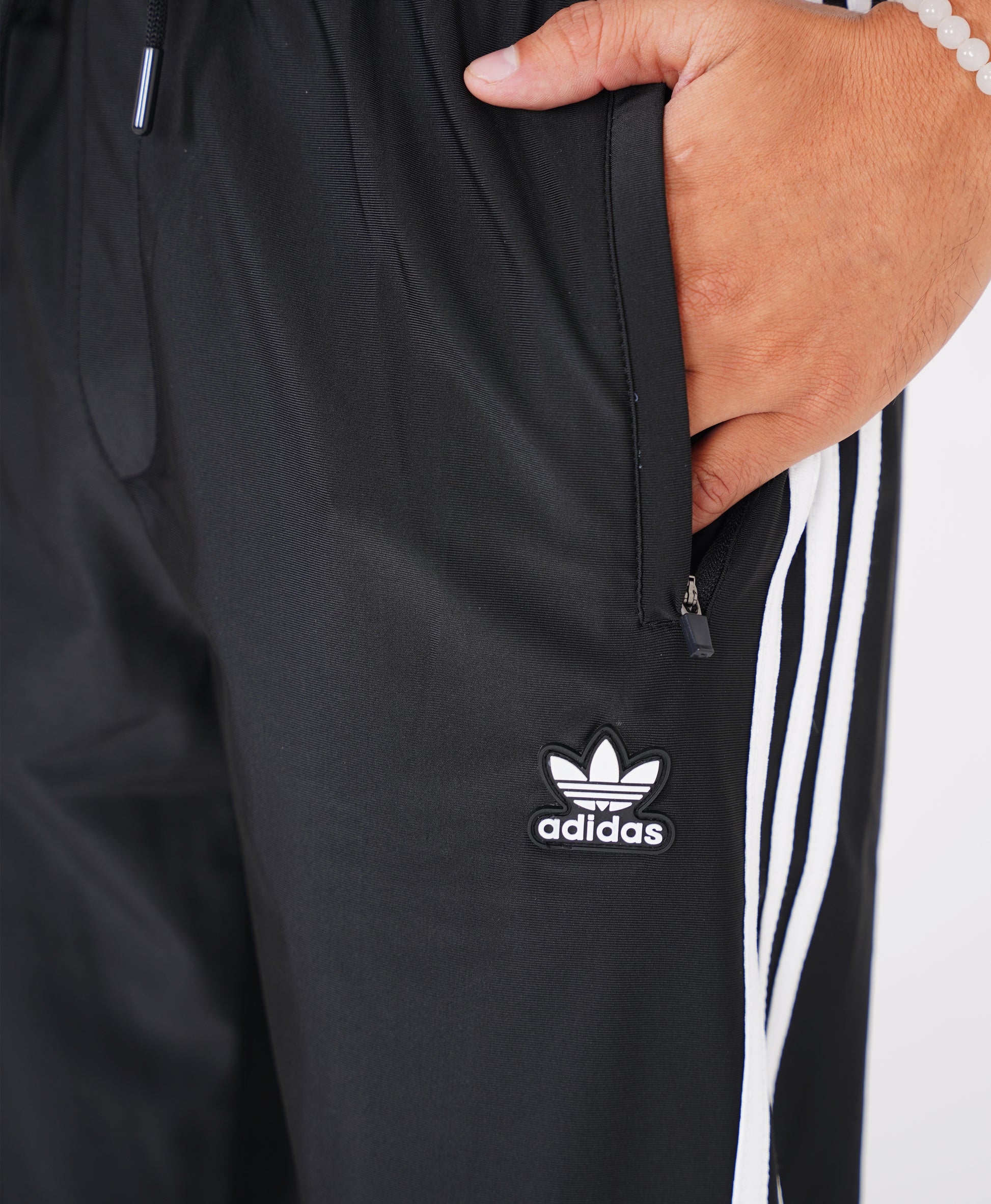 Men’s Black Sport Stripe Trouser – Gym & Casual Activewear