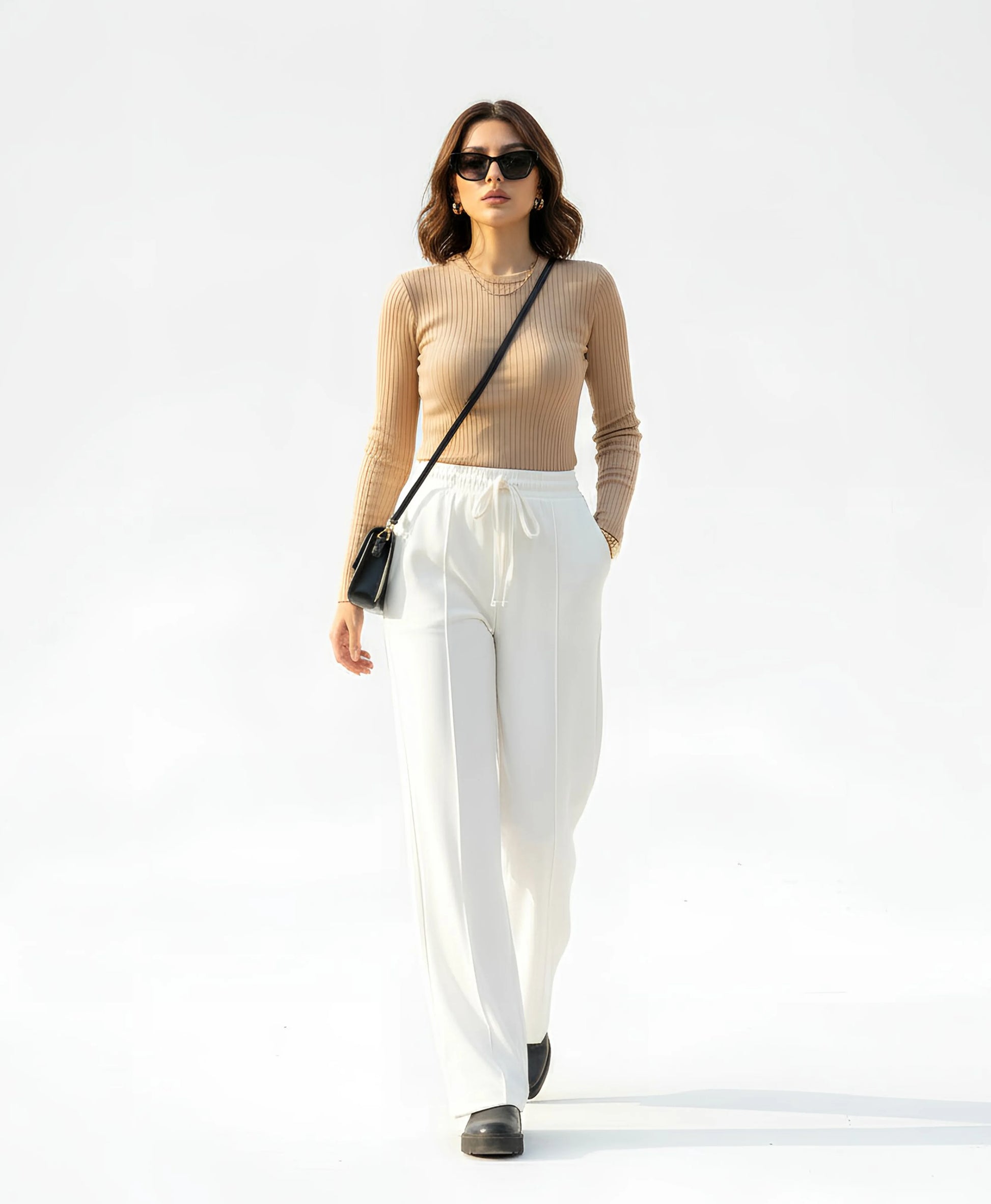Women’s Wide Leg Lounge Trouser – Soft Comfort Fit