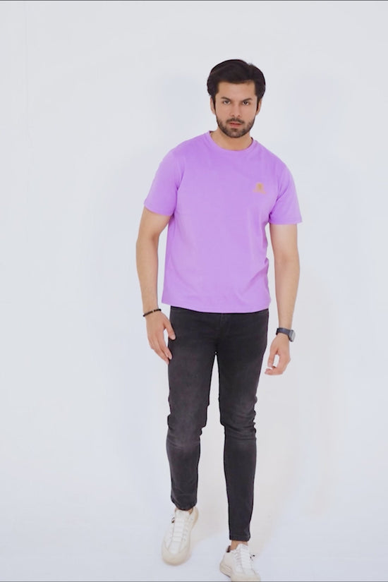 Dusky Lavender Men’s Crew Neck Tee